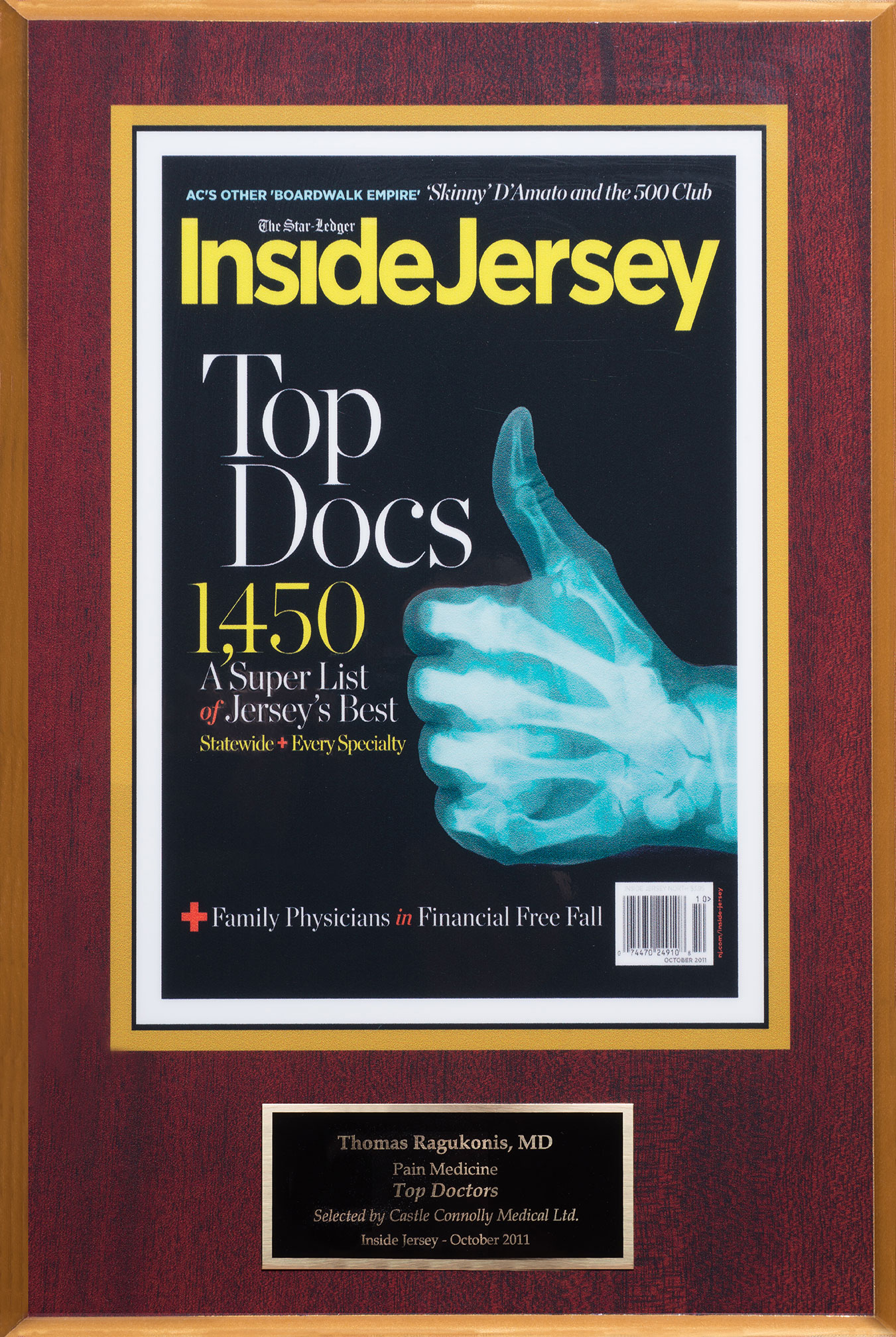 Inside Jersey Magazine Top Doctors 2011